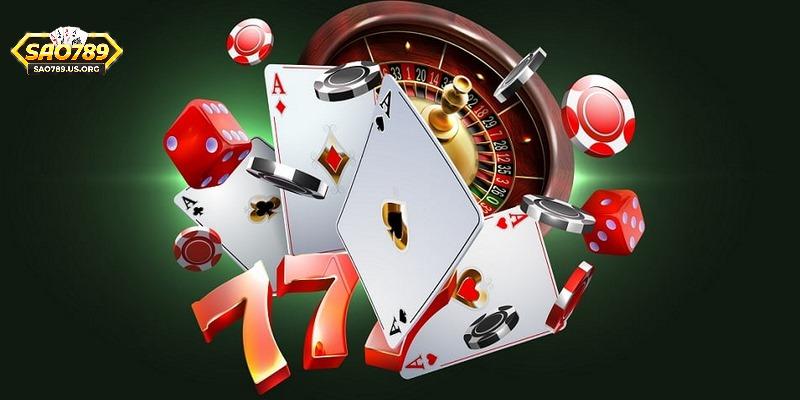 Hệ thống trò chơi casino phong phú tại cổng game Sao789