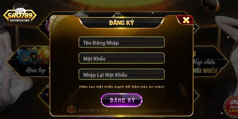 Hướng dẫn đăng nhập Sao789