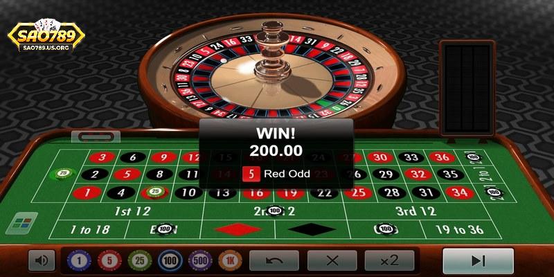 Roulette tại Sao789 luôn có sức hút cực lớn